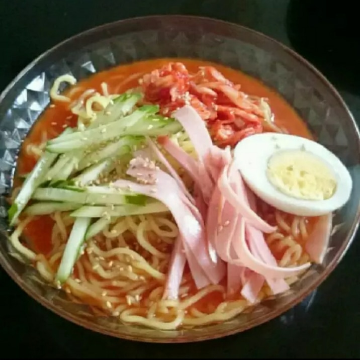 冷麺風 冷やしラーメン レシピ 作り方 By Hinamam 楽天レシピ